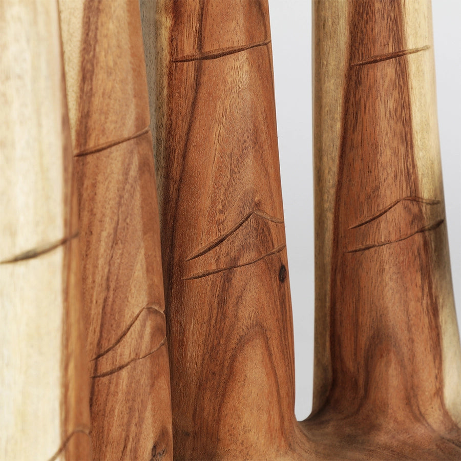 Scaun maro din lemn Hand Vical