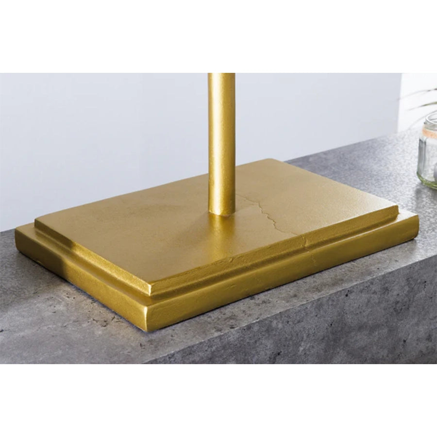 Sculptura gold din aluminiu 100 cm Hai