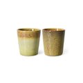 Set de 2 cani galbene din ceramica Van Gogh