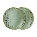 Set de 2 farfurii pentru aperitive 70s Fleck