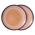 Set de 2 farfurii pentru cina 70s Bedrock