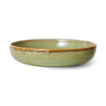 Set de 4 farfurii adanci mari Moss Green