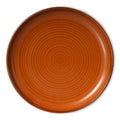 Set de 4 farfurii pentru cina Burned Orange