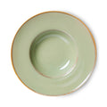 Set de 4 farfurii pentru paste Moss Green