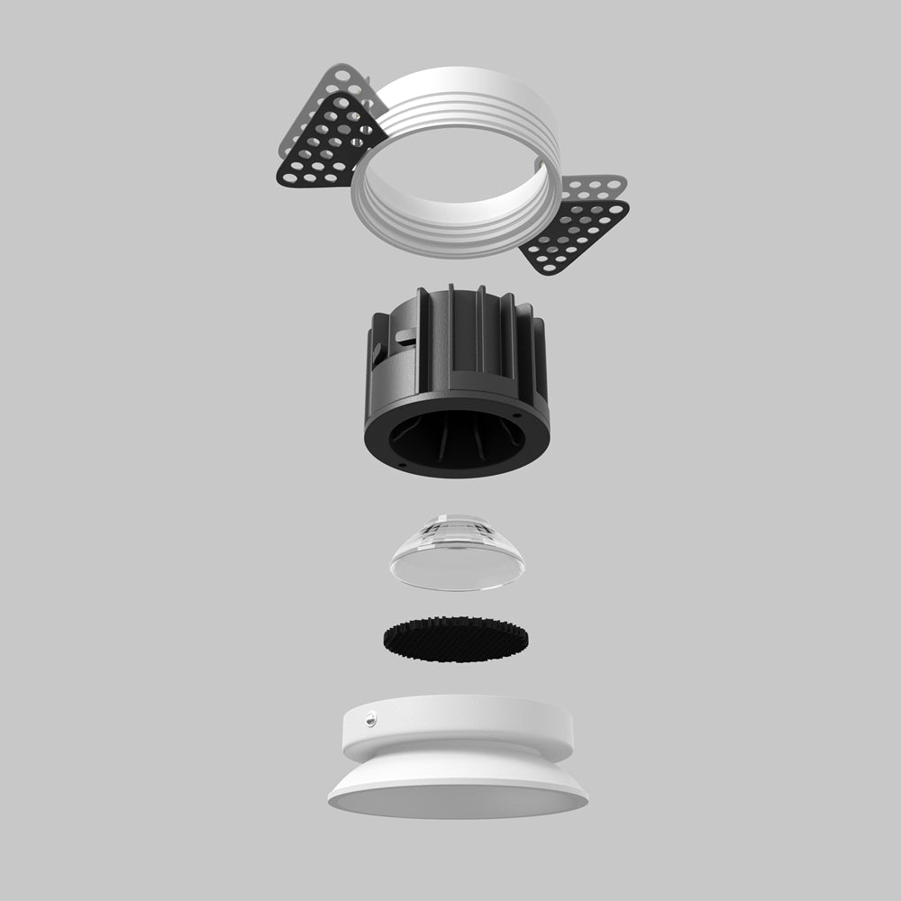 Spot alb din metal Downlight Maytoni