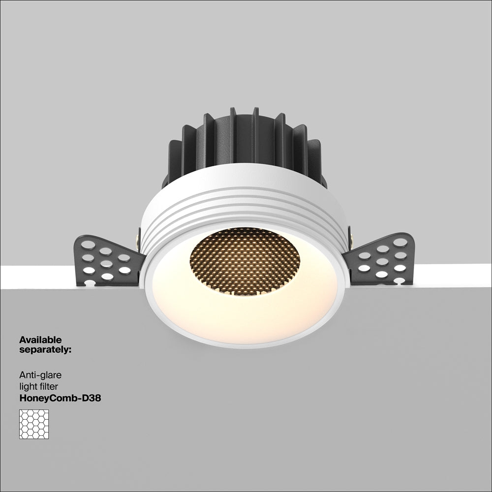 Spot alb din metal Downlight Maytoni