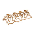 Suport gold pentru lumanari 60 cm Abstract