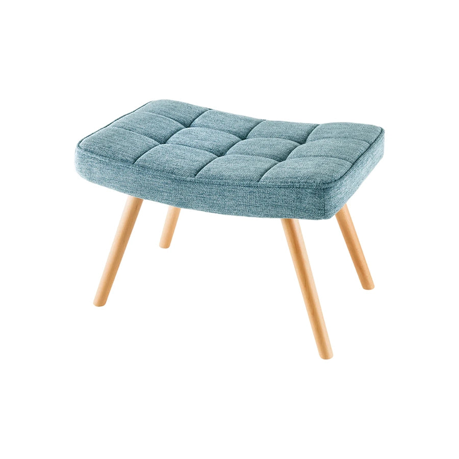 Taburet albastru din poliester Scandinavia