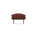 Taburet magnolia din catifea Royal Retro