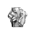 Vaza silver din aluminiu 30 cm Liquid