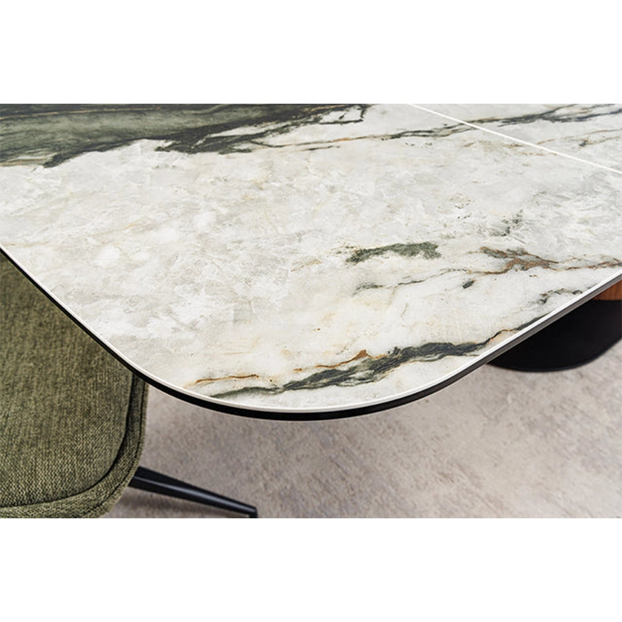 Masa dining extensibila gri-grej 180-260 cm Elements