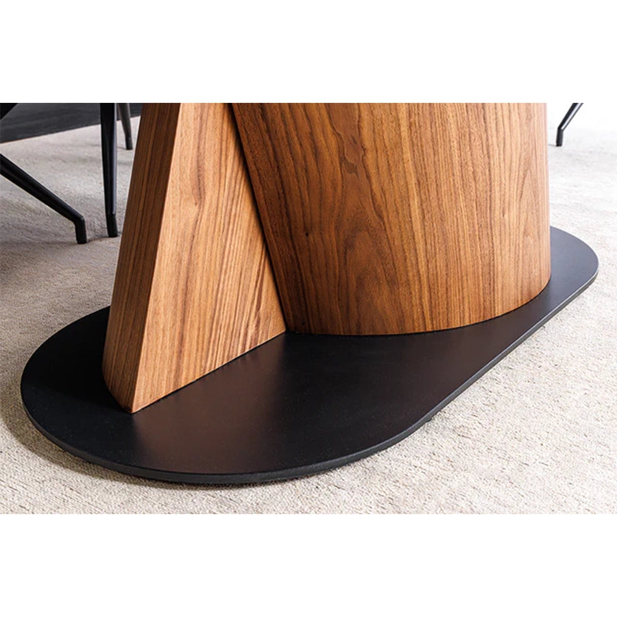 Masa dining extensibila gri-grej 180-260 cm Elements