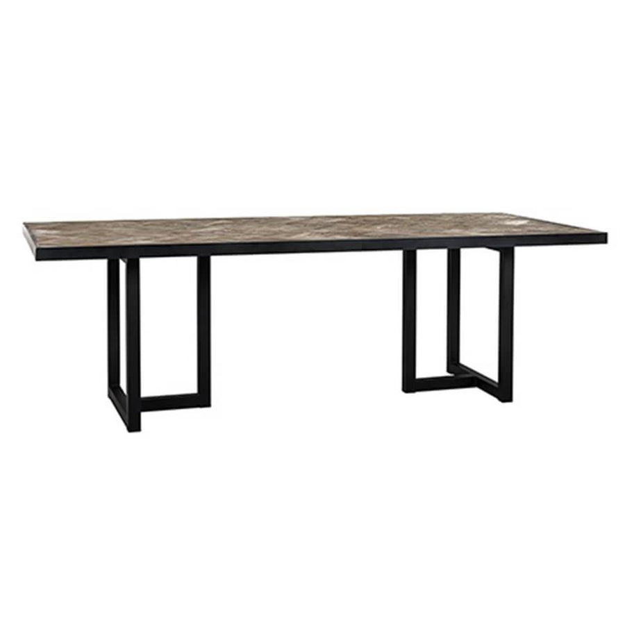 Masa din lemn si metal Herringbone Richmond Interiors