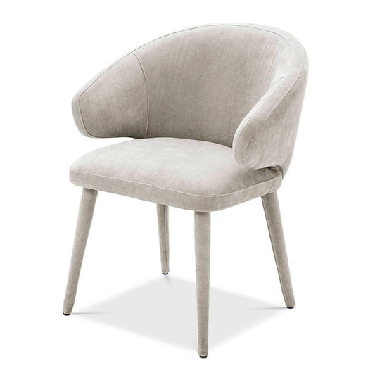 Scaun dining crem Cardinale Eichholtz