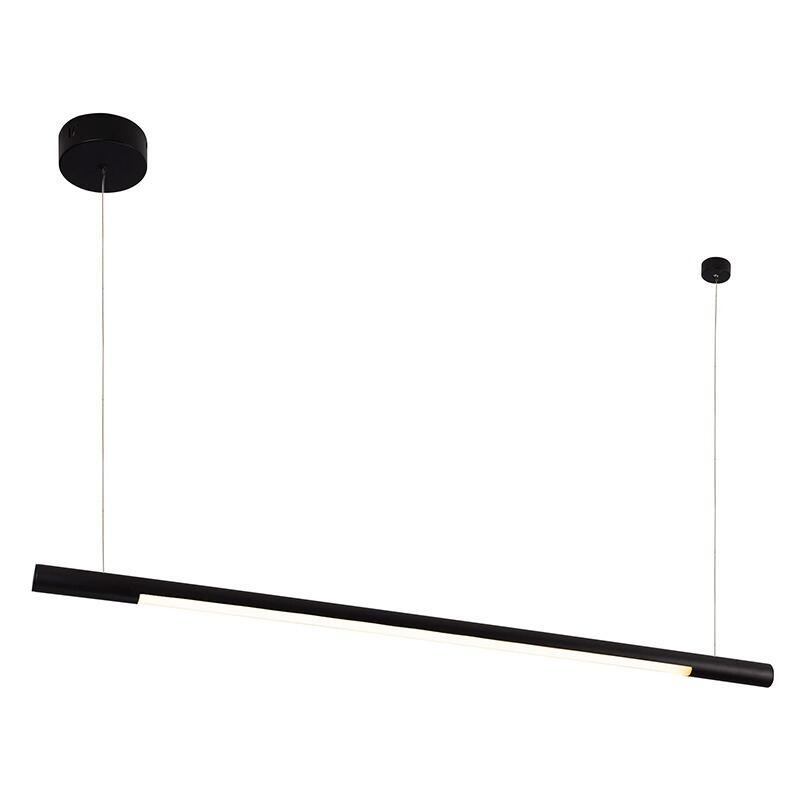 Lustra neagra din metal Organic MAXLIGHT