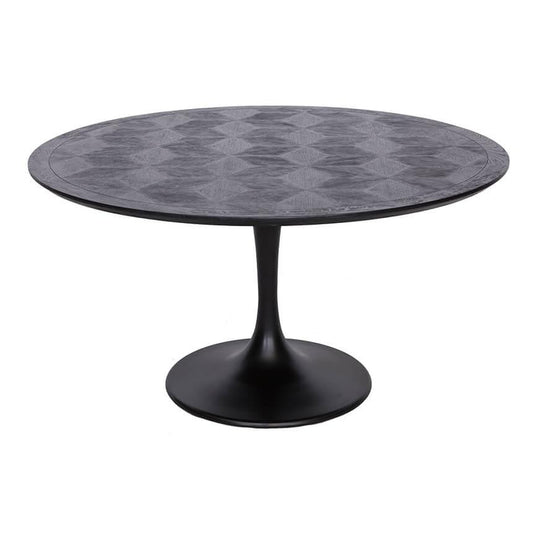 Masa rotunda neagra Blax Richmond Interiors