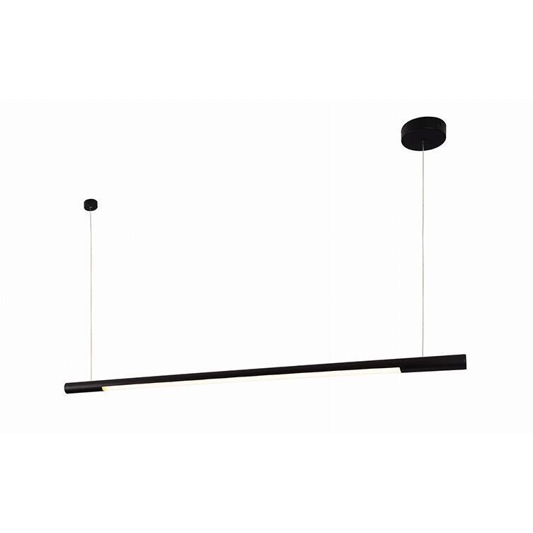 Lustra neagra din metal Horizon Maxlight