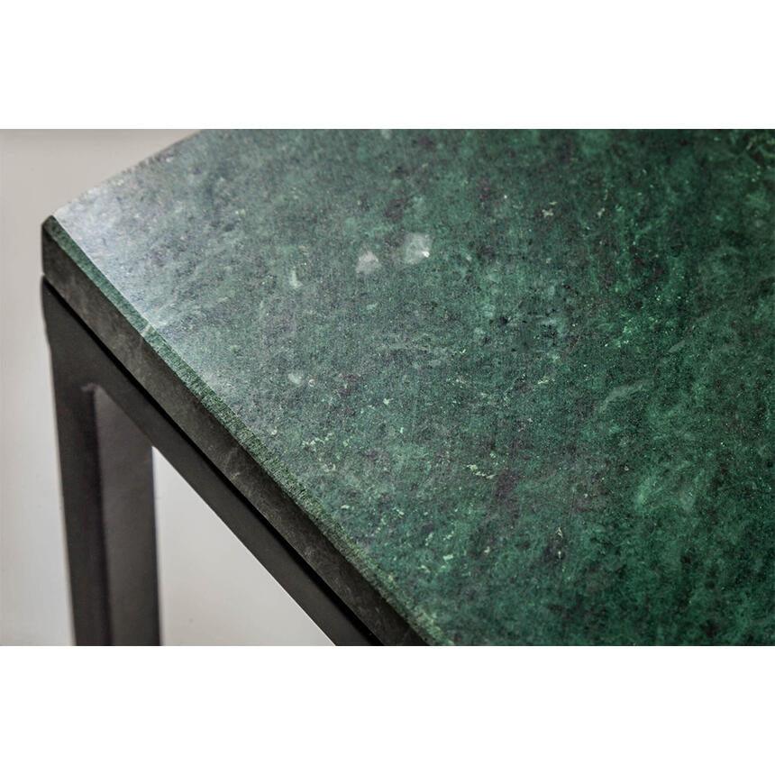 Masuta verde din marmura si metal Elements Invicta Interior