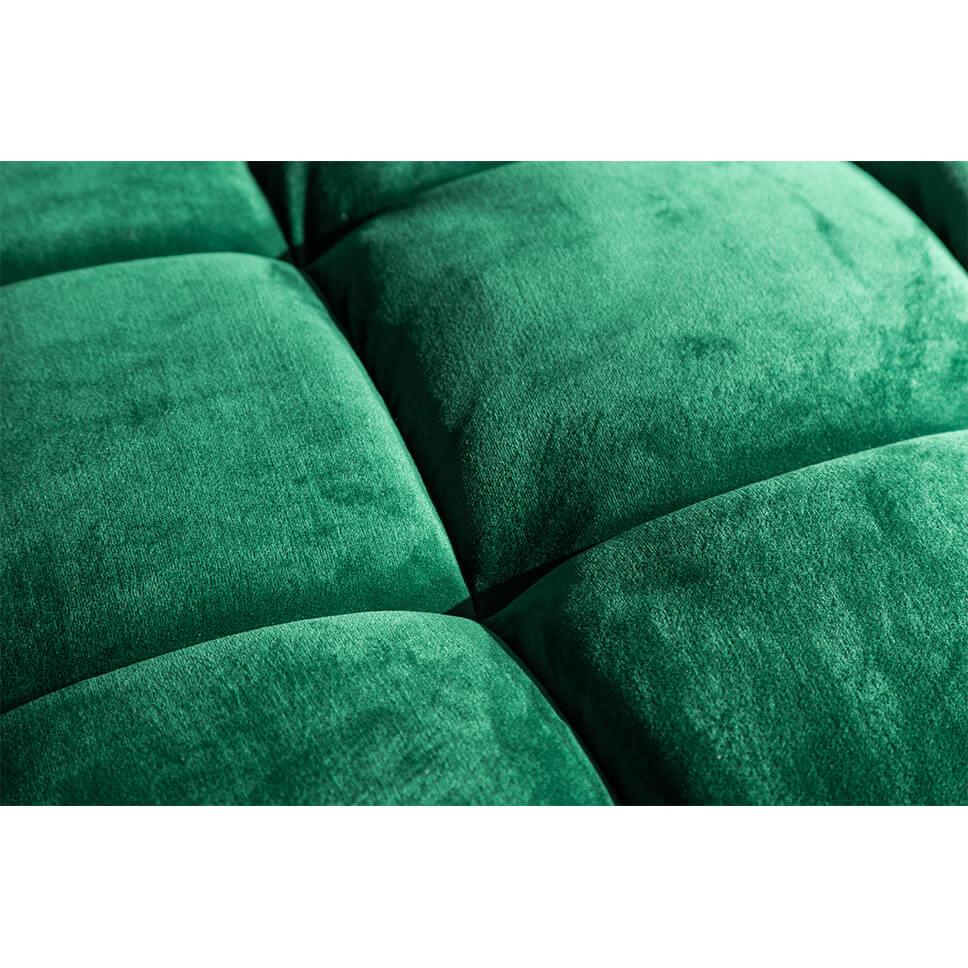 Canapea verde din catifea Cozy Invicta Interior