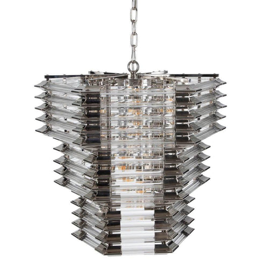 Candelabru din metal si cristal Lamp Denzzo