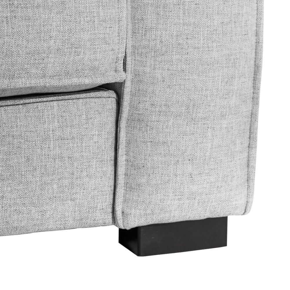 Canapea gri din poliester 225 cm Modo Denzzo5