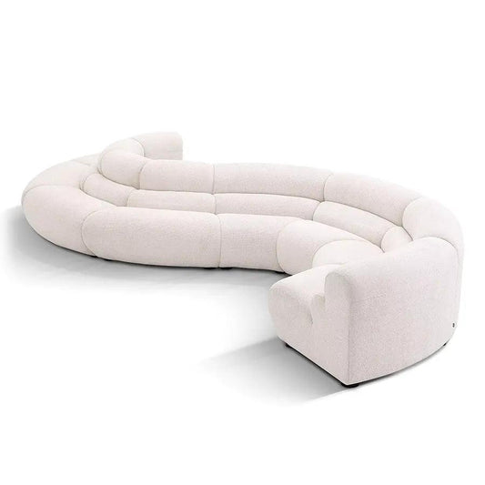 Canapea modulara alba Lindau Inside Eichholtz - Poetic Store
