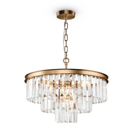 Candelabru gold din metal si sticla Revero 50 Maytoni1