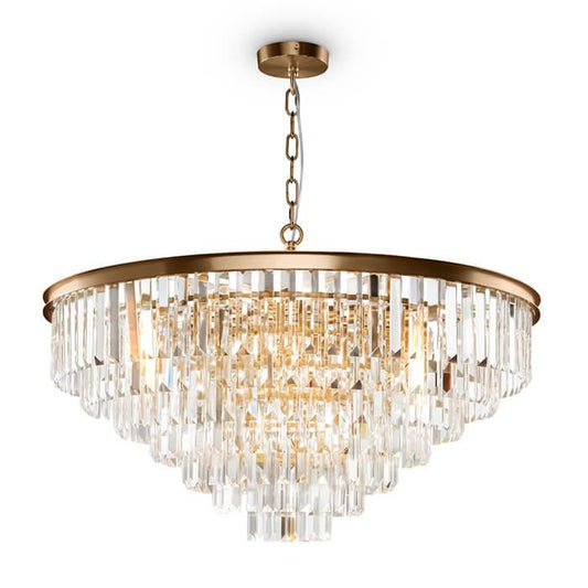 Candelabru gold din metal si sticla Revero Maytoni1