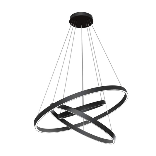 Candelabru negru din aluminiu Rim Maytoni1