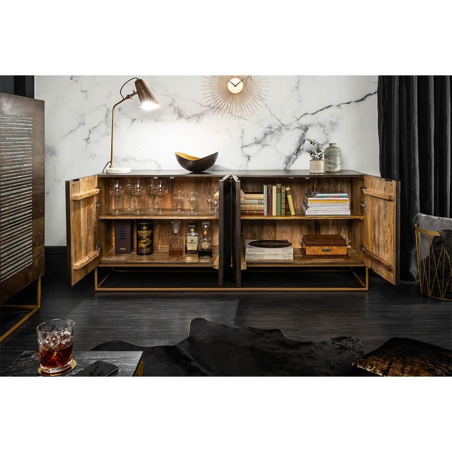 Comoda maro din lemn Onyx 177 Invicta Interior4