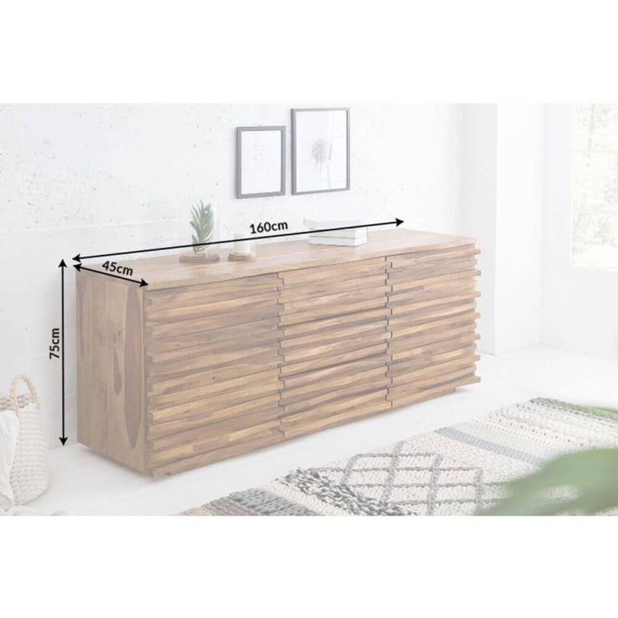 Comoda maro din lemn de palisandru Invicta Interior7