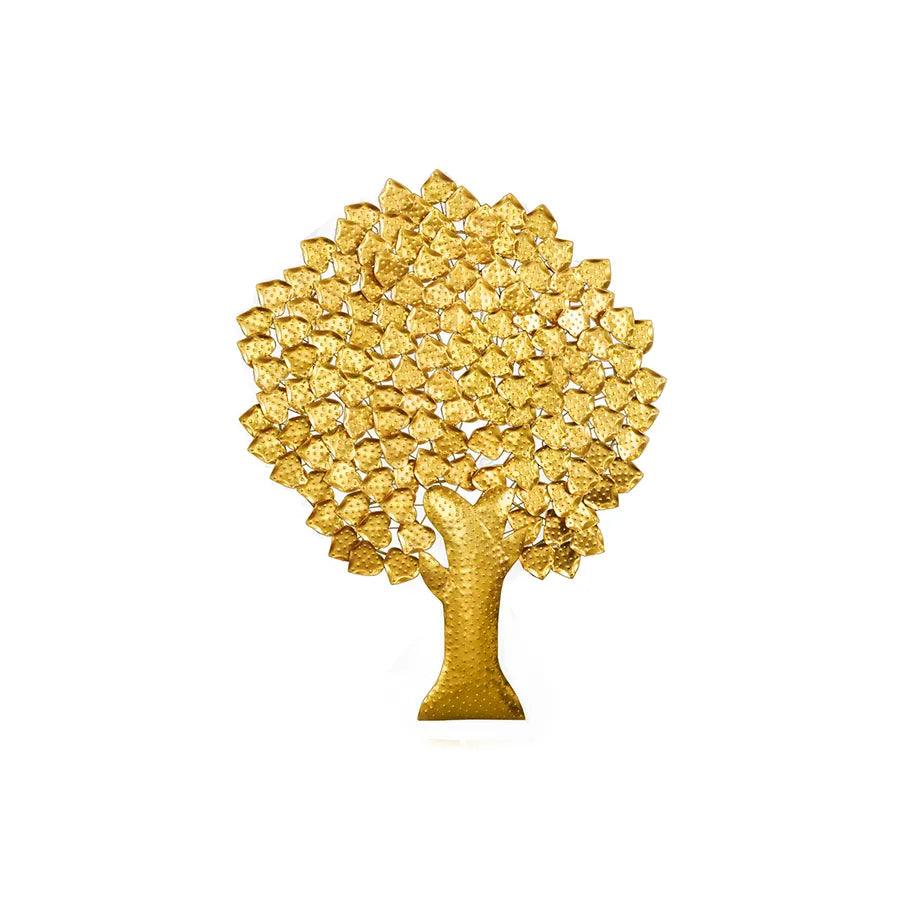 Decoratiune de perete gold Tree Invicta Interior - Poetic Store
