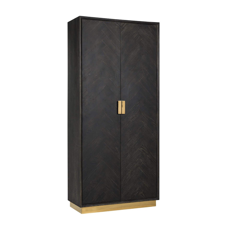 Dulap negru gold 100 cm Blackbone Richmond Interiors2