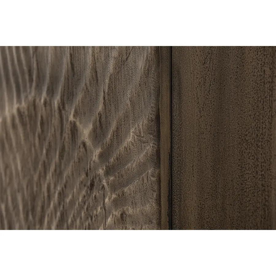 Dulap gri din lemn Scorpion 120 cm Invicta Interior