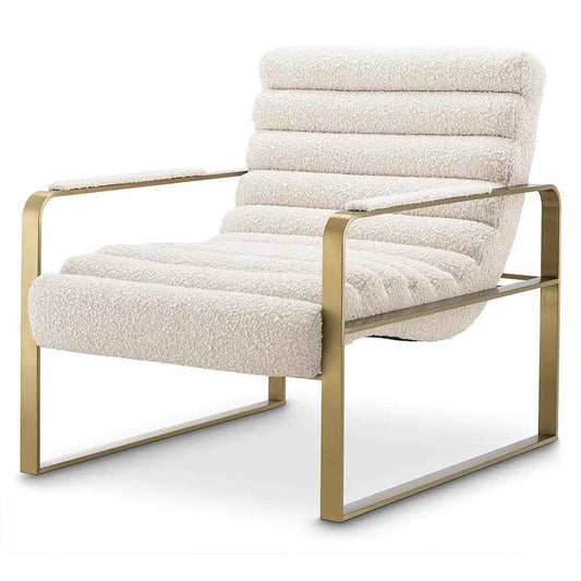 Fotoliu alb din poliester Olsen Eichholtz1