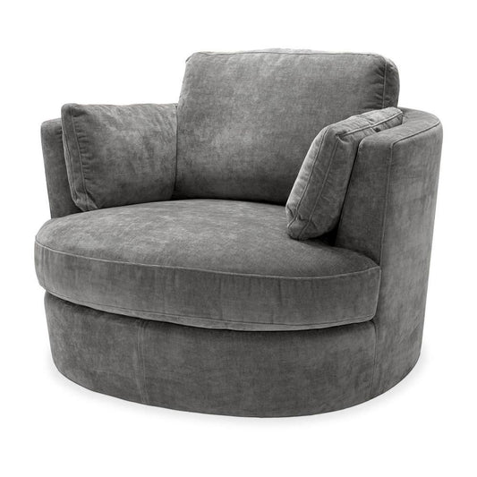 Fotoliu-gri-din-poliester-Swivel-Eichholtz-1