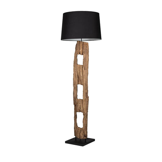 Lampadar maro negru Barracuda 177 cm Invicta Interior1