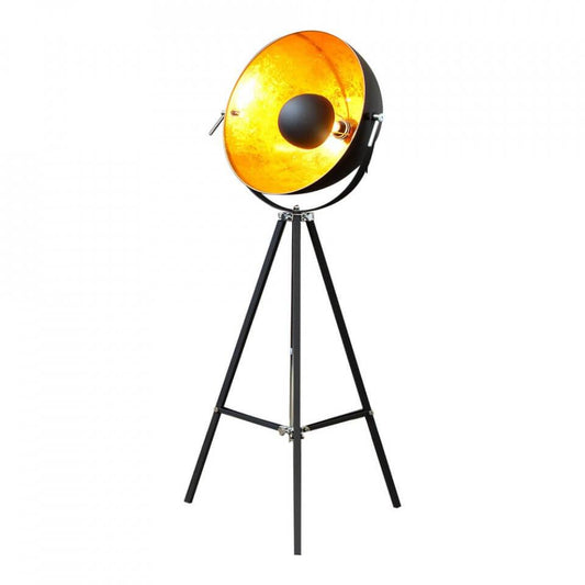Lampadar negru gold Big Studio Invicta Interior1