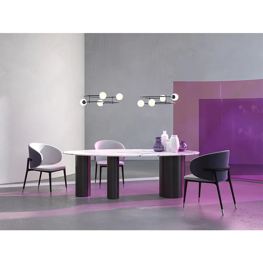 Lustra neagra din metal Balance Maytoni - Poetic Store