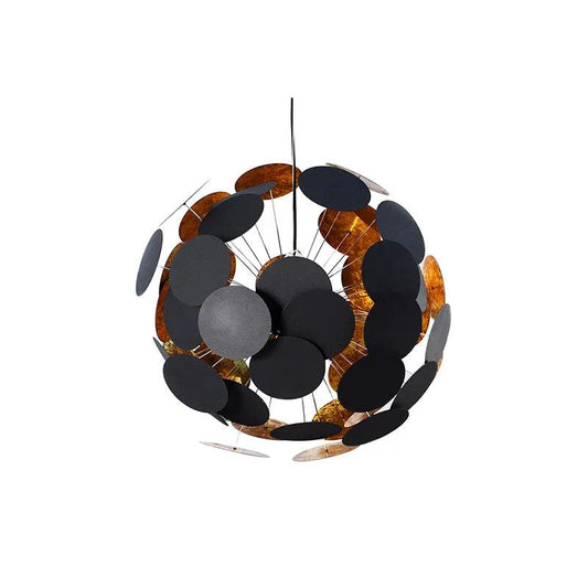 Lustra neagra din metal Infinity Invicta Interior - Poetic Store