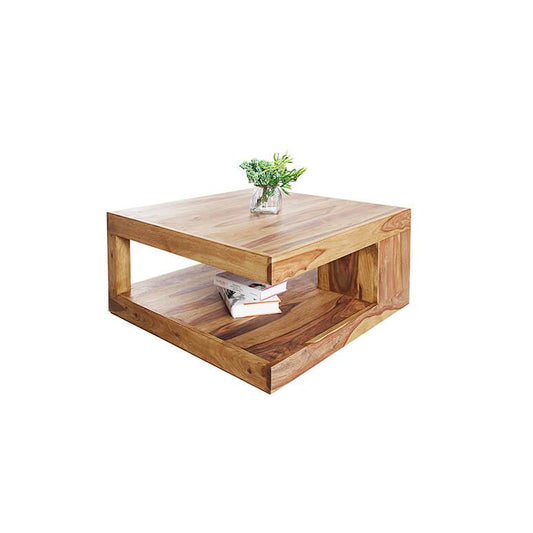 Masa cafea maro din lemn Giant L Invicta Interior1