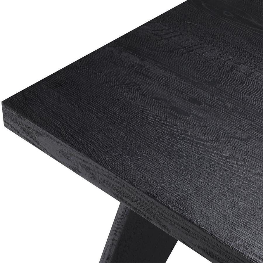 Masa dining neagra din lemn Biot 240 cm Eichholtz 5