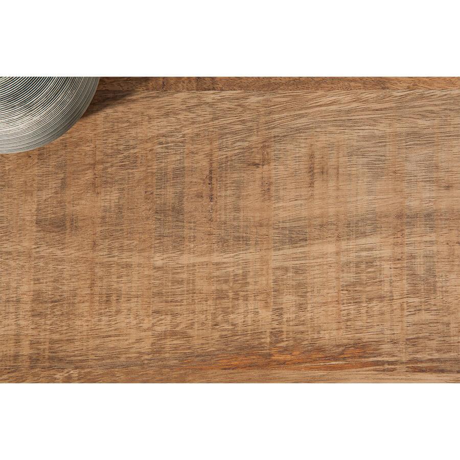 Masuta cafea maro din lemn Craft 100 cm Invicta Interior6
