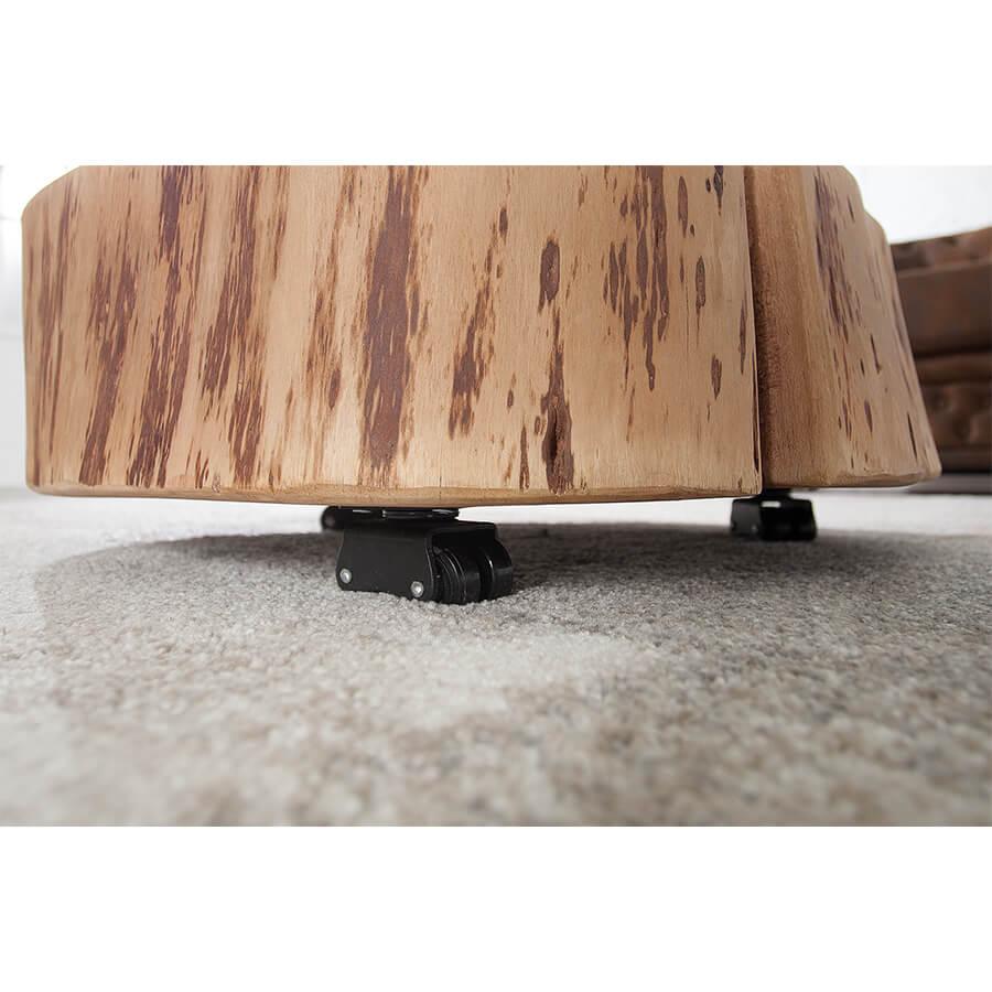 Masuta maro din lemn 60 cm Goa Invicta Interior6