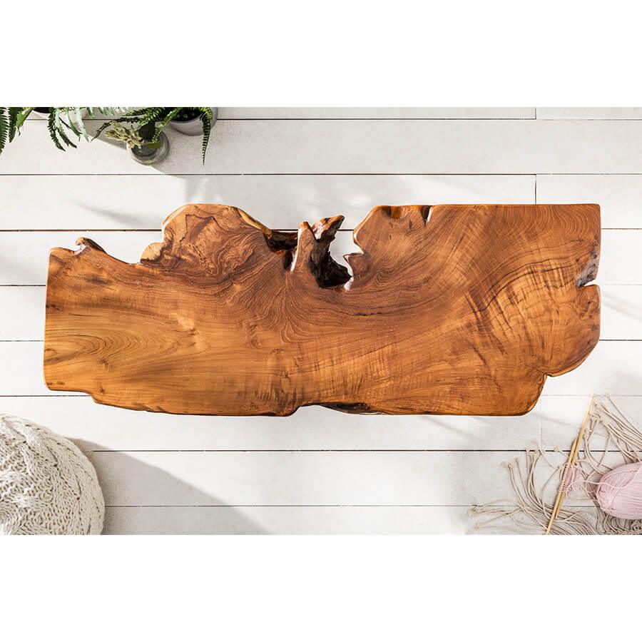 Masuta maro din lemn Wild 100 cm Invicta Interior4