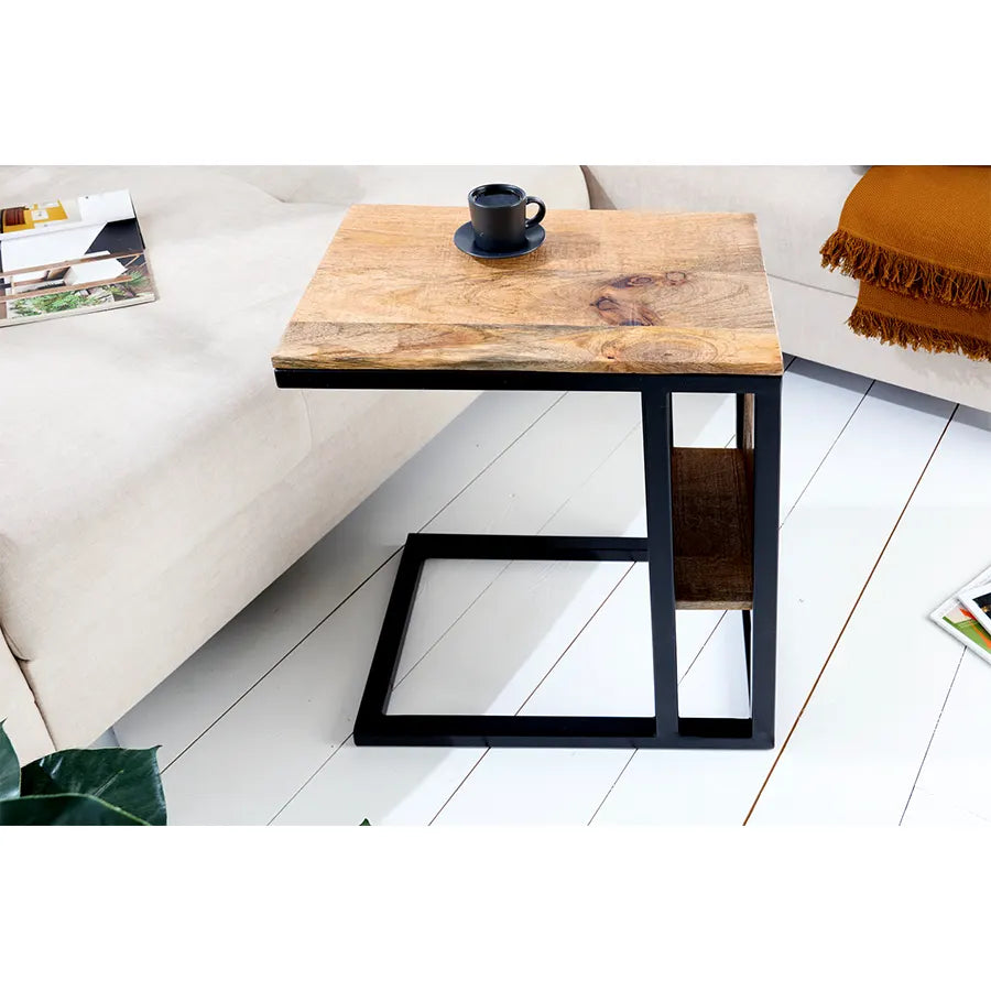 Masuta maro din lemn de mango Laptop