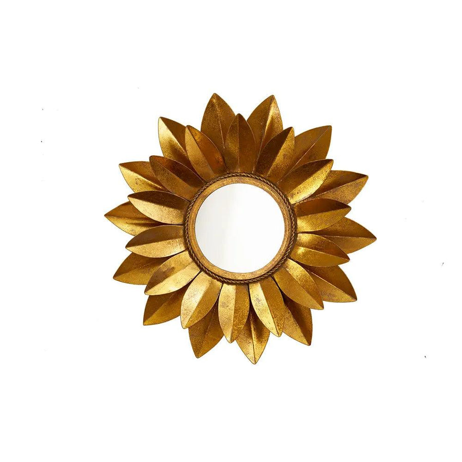 Oglinda gold din fier Sunflower 60 cm Invicta Interior1