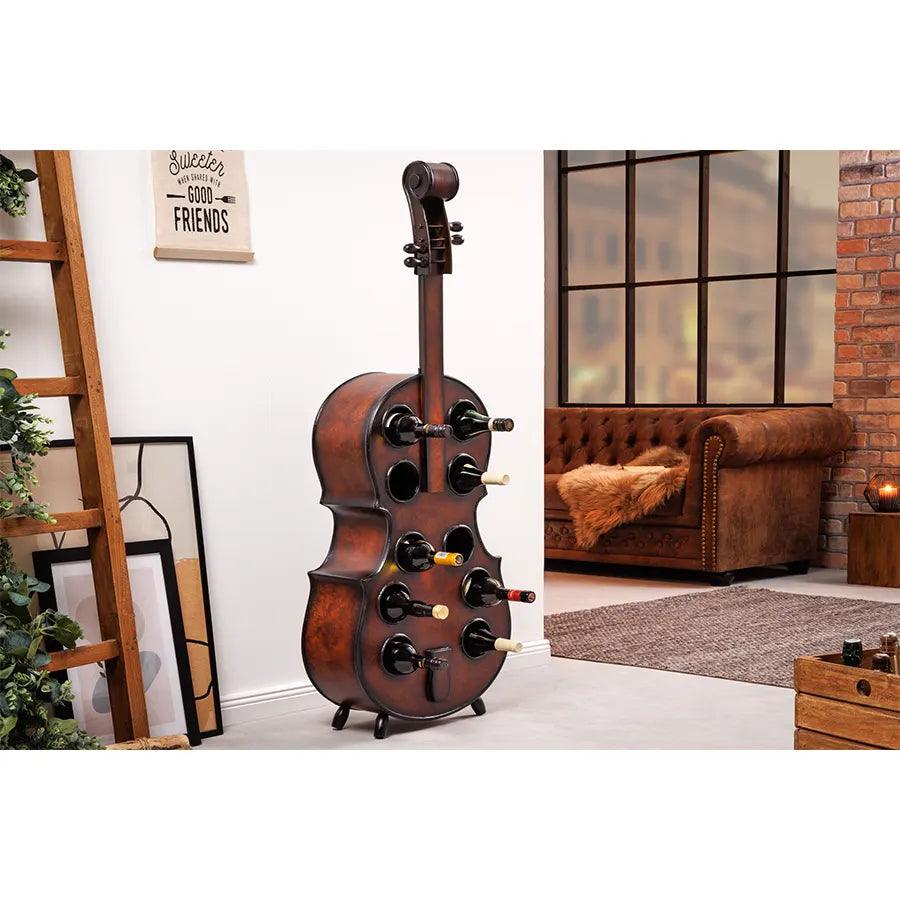 Raft pentru vin maro 135 cm Cello Invicta Interior