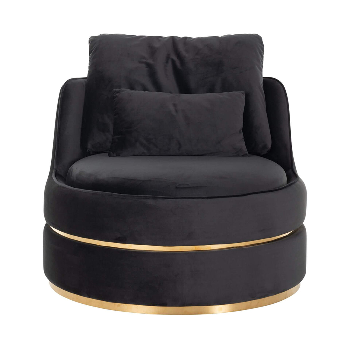 Fotoliu gri antracit Kylie Richmond Interiors