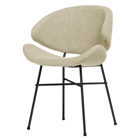 Scaun dining bej Boucle Cheri Iker1